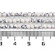 Синтетических нитей бирюзовые бусы G-U004-02M-5