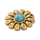 Подвески из синтетической бирюзы STAS-R009-05G-06-2