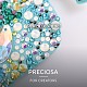 Камни preciosa® crystal hotfix с плоской основой Y-PRC-HSS6-90040-200-4