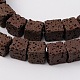 Синтетические бусины из вулканической породы G-N0104-8mm-10-1