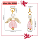 30шт прозрачные акриловые подвески FIND-PH0008-05-WH-2