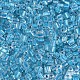 Прозрачные внутри цветные стеклянные бусины SEED-T007-13L-2