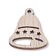 Неокрашенные деревянные подвески X-WOOD-S040-25-1