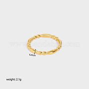Кольцо из бамбука из нержавеющей стали GY8845-31