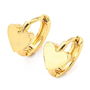 Серьги-кольца из латуни с покрытием стойки KK-C026-04G