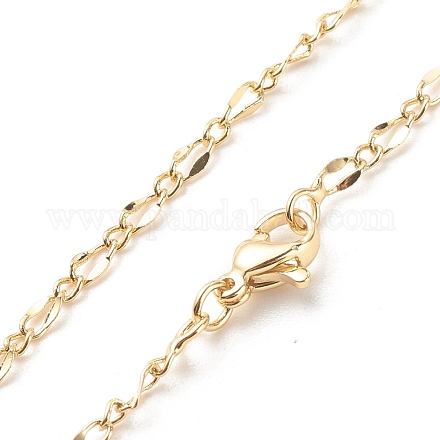 Женское колье из латуни figaro NJEW-P265-20G-1