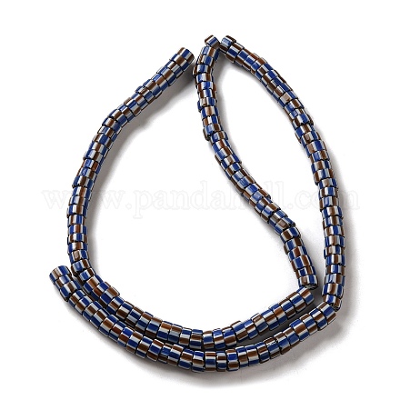 Непальские бусины лэмпворк ручной работы LAMP-B023-07C-14-1