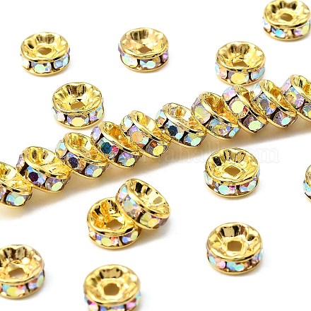 Латунные бусины разделители для поставки стразов RB-A014-Z8mm-28G-1