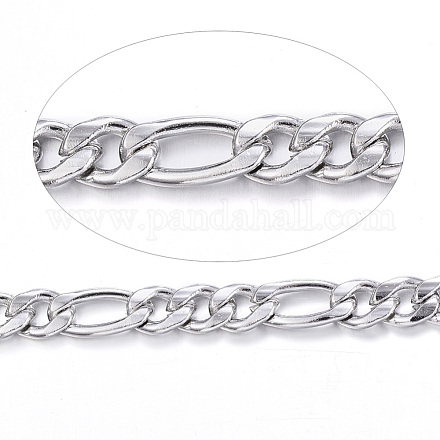 Цепи Figaro из нержавеющей стали 304 CHS-P003-21P-1