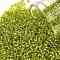 TOHO Round Seed Beads, Japanese Seed Beads, (24) Silver Lined Lime Green, 11/0, 2.2mm, Hole: 0.8mm, about 1103pcs/10g