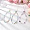 Moonstone Mobile Straps, with Nylon Threads, Mixed Color, 211mm, 3pcs/set