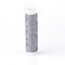Round Waxed Polyester Twisted Cord, Micro Macrame Cord, for Leather Projects, Bookbinding, Light Grey, 0.45mm, about 38 yards(35m/roll)