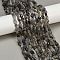 Natural Labradorite Beads Strands, Nuggets, Tumbled Stone, 6~11x6~8x4~7mm, Hole: 1mm, about 49~51pcs/strand, 15.35~15.75''(39~40cm)