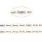 Handmade 304 Stainless Steel Dapped Chains, Cable Chains, with Enamel and Spool, Soldered, Flat Oval, Long-Lasting Plated, Lilac, 3x1.5x0.1~1mm, about 32.8 Feet(10m)/roll