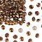 Preciosa® MAXIMA Crystal Round Stones, Czech Crystal, Dura Foiling, Round(431 11 615 Chaton), 10220 Smoked Topaz, SS8/PP17(2.3~2.5mm)