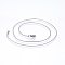 Non-Tarnish 304 Stainless Steel Chain Necklaces, with Lobster Claw Clasps, Stainless Steel Color, 17.7 inch(45cm), 1.3mm