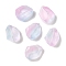 Transparent Spray Paint Glass Beads, Faceted, Nuggets, Thistle, 16.5x12.5x8.5mm, Hole: 1.2mm