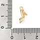 Латунные микропаве прозрачные подвески с фианитом KK-R219-34A-G-3