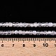 Натуральный белый агат бисер нитей G-T138-211A-5