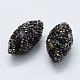 Бусины со стразами PEAR-F006-36D-1