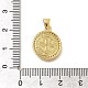 Реечное покрытие латунь с подвесками из кубического циркония KK-Z086-33G-01-3