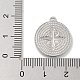 Подвески из нержавеющей стали 304 с защитой от потускнения STAS-D197-15P-3