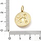 Подвески из нержавеющей стали 304 с драгоценными камнями STAS-L283-50G-4