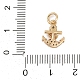 Латунные микро проложить кубического циркония подвески KK-Q096-03A-G-3