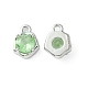 Латунные микро проложить кубического циркония подвески KK-L208-10P-05-1