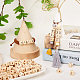 Бусины из натурального дерева с ddprinted WOOD-KS0001-12-16
