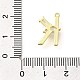 Латунные микро проложить кубического циркония подвески KK-M310-01G-11-3