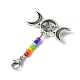 Подвесные украшения из стеклянных бусин HJEW-JM01281-3