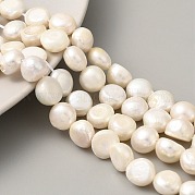 Нити из натурального культивированного пресноводного жемчуга PEAR-A006-10A