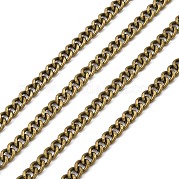 Железные кубинские звенья цепи CH-R013-5x4mm-AB-NF