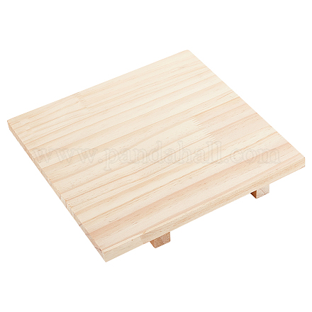 Деревянная глиняная доска WOOD-WH0030-68-1