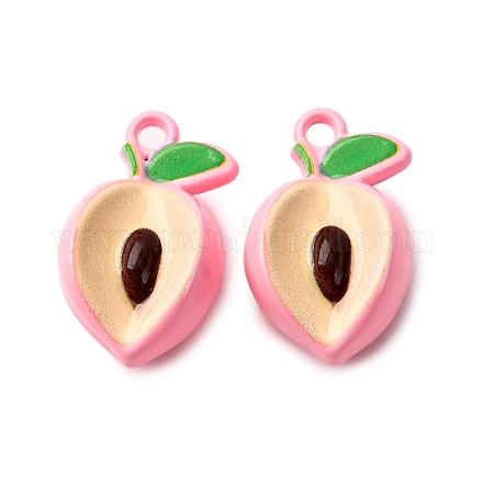Подвески из сплава краски для выпечки FIND-G097-04C-1