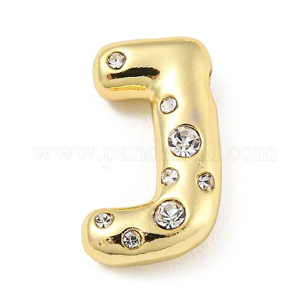 Латунные микропаве прозрачные подвески с фианитом KK-E093-04G-J-1