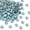 Preciosa® Crystal Hotfix Flatback Stones, Czech Crystal, Round(438 11 612 Chaton Rose VIVA 12 ®), 60010 200 Aqua Bohemica AB, SS10(2.7~2.9mm)