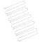 304 Stainless Steel Cable Chain Necklace, Stainless Steel Color, 17.7 inch(45cm), 2mm, Link: 2.4x2x0.5mm, 20pcs/box