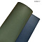 Two Tone PU Faux Leather Fabric, for DIY Crafts, Rectangle, Midnight Blue, 1350x300x1.7mm