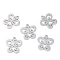Non-Tarnish 304 Stainless Steel Charms, Laser Cut, Butterfly, Stainless Steel Color, 12.5x11.5x1.1mm, Hole: 1.4mm