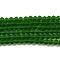 Imitate Austrian Crystal Frosted Glass Beads Strands, Grade AA, Faceted, Bicone, Dark Green, 4x4mm, Hole: 1mm, about 80~85pcs/strand, 30~32cm