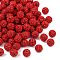 Polymer Clay Rhinestone Beads, Grade A, Round, PP15, Light Siam, 12mm, Hole: 1.8mm, PP15(2.1~2.2mm)