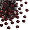 Preciosa® Crystal Hotfix Flatback Stones, Czech Crystal, Round(438 11 612 Chaton Rose VIVA 12 ®), 90090 Siam, SS10(2.7~2.9mm)