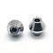 Tarnish Resistant 304 Stainless Steel Beads, Bicone, 8x8mm, Hole: 2.5mm