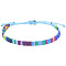 Adjustable Bohemian Style Cotton & Linen Cord Braided Bracelets for Friendship, Colorful