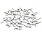 Non-Tarnish 201 Stainless Steel Pendants, Kangaroo Charms, Stainless Steel Color, 11x19x1mm, Hole: 1.2mm