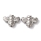 Non-Tarnish 304 Stainless Steel Beads, Bees, Stainless Steel Color, 11x15x4mm, Hole: 1.5mm