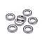 Non-Tarnish 304 Stainless Steel Linking Rings, Rings, Stainless Steel Color, 11x2mm, Inner Diameter: 6mm