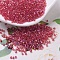MIYUKI Delica Beads, Cylinder, Japanese Seed Beads, 11/0, Transparent Colours AB, (DB0172) Transparent Red AB, 1.3x1.6mm, Hole: 0.8mm, about 100000pcs/500g